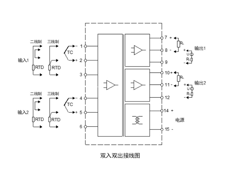 雙入雙出接線(xiàn)圖